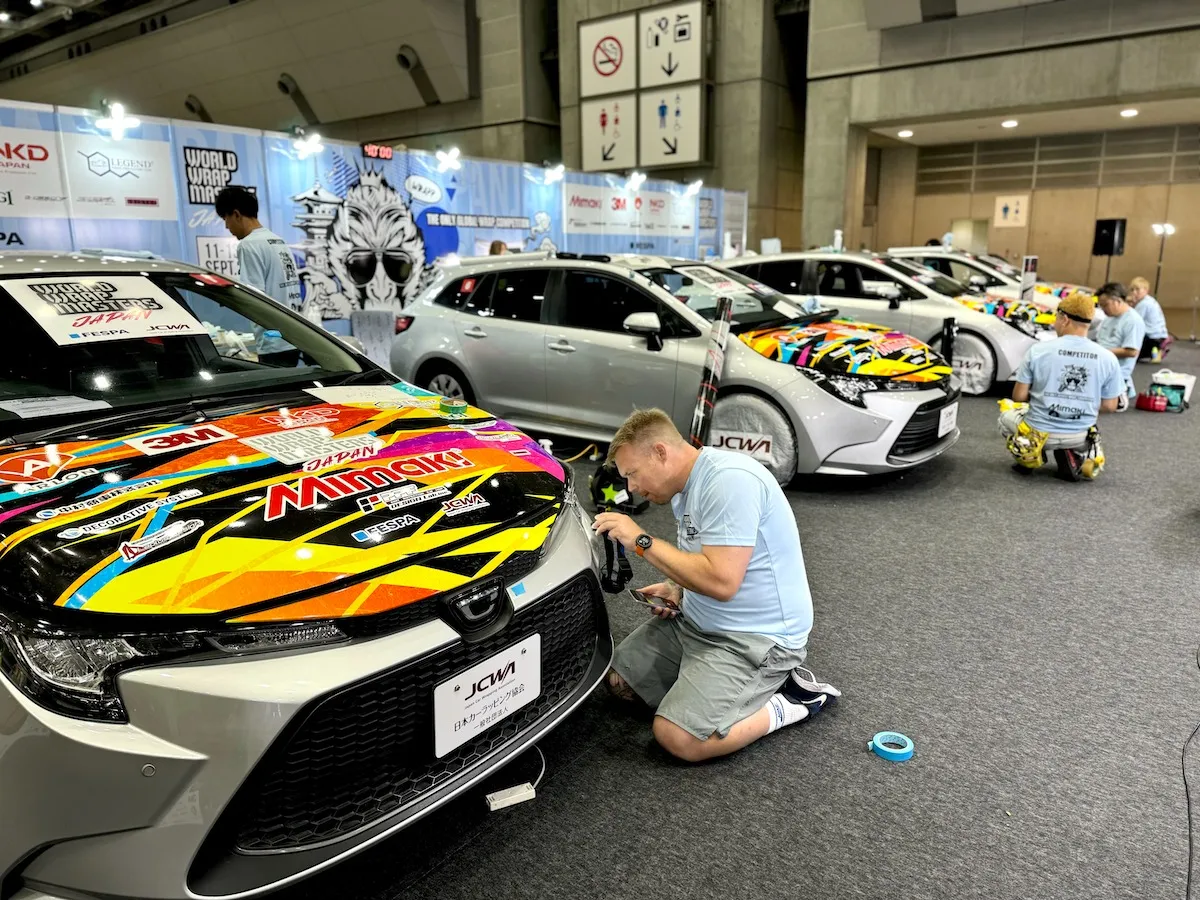 「カーラッピングマスター日本一」の栄冠は誰の手に?WORLD WRAP MASTERS JAPAN 2024